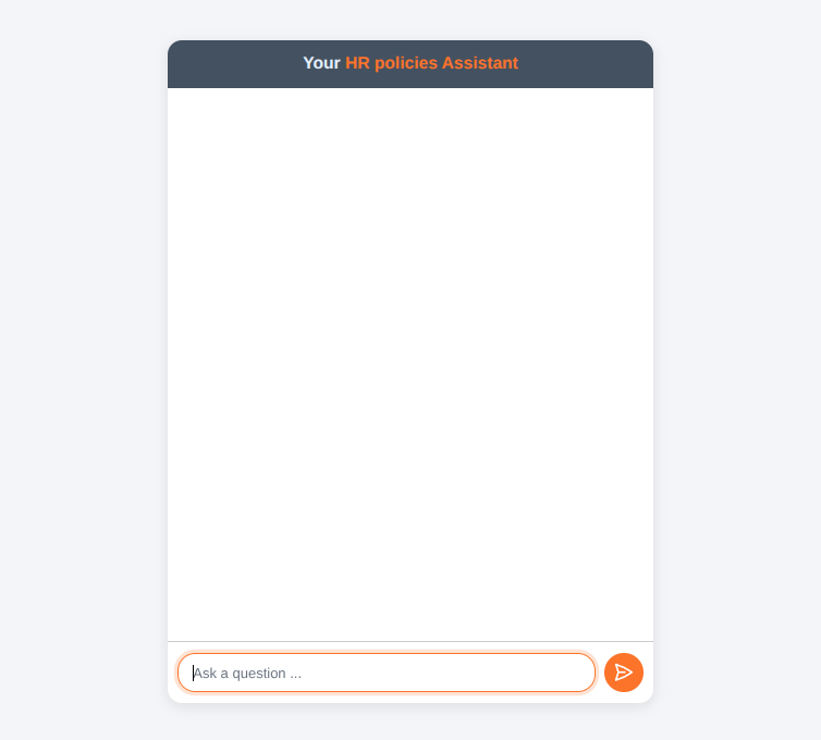 RAG AI HR Assistant